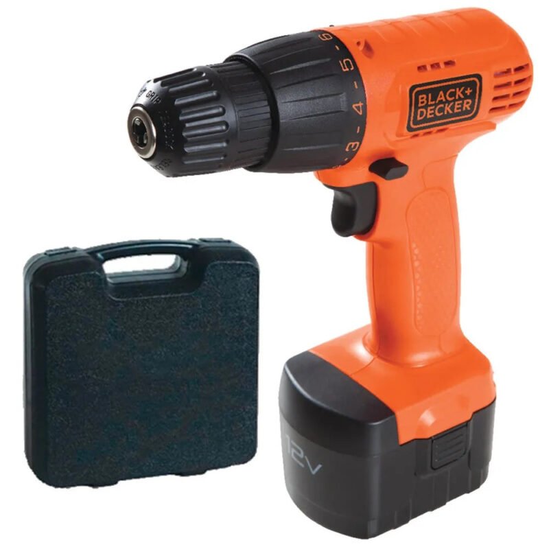 Parafusadeira e Furadeira 3/8" 12V CD121K Bivolt Black & Decker